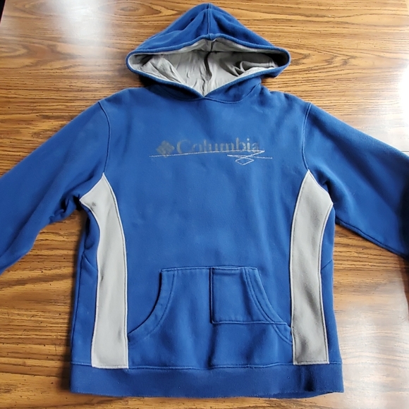 Y2K Columbia Graphic Pullover Hoodie - Picture 2 of 8